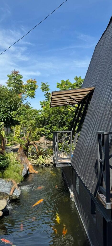 Kolam Koi Azzura House Baturraden